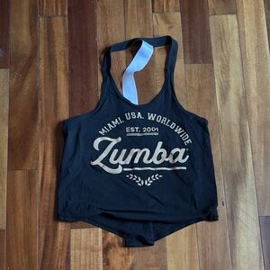 Zumba Fitness Black and White Women's Tank Top